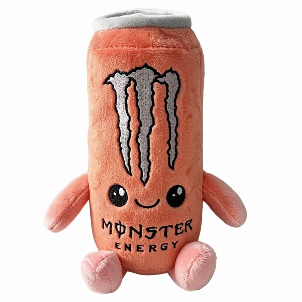 Monster CanBoo Plush – Cute Energy Drink Can Plushie | Multiple Colours | Collectible Gift