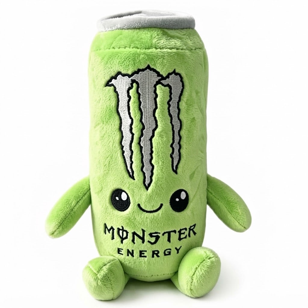 Monster CanBoo Plush – Cute Energy Drink Can Plushie | Multiple Colours | Collectible Gift