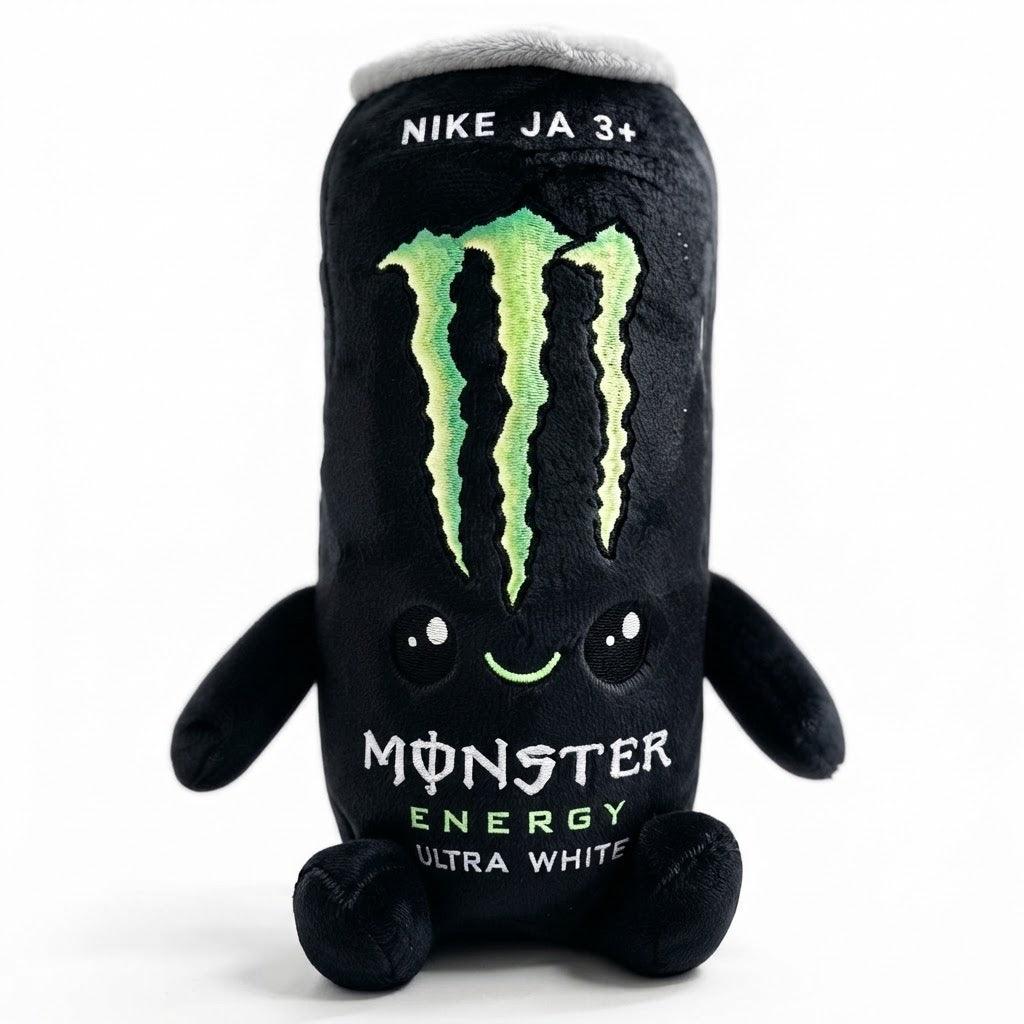 Monster CanBoo Plush – Cute Energy Drink Can Plushie | Multiple Colours | Collectible Gift
